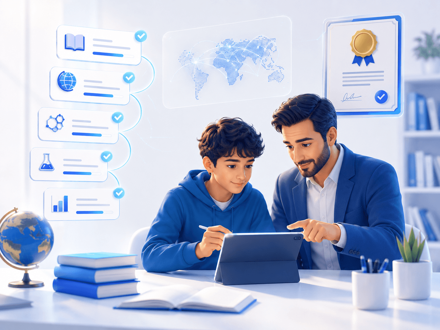 مسارات إيفاز المتدرجة من ٤ إلى ١٨ سنة