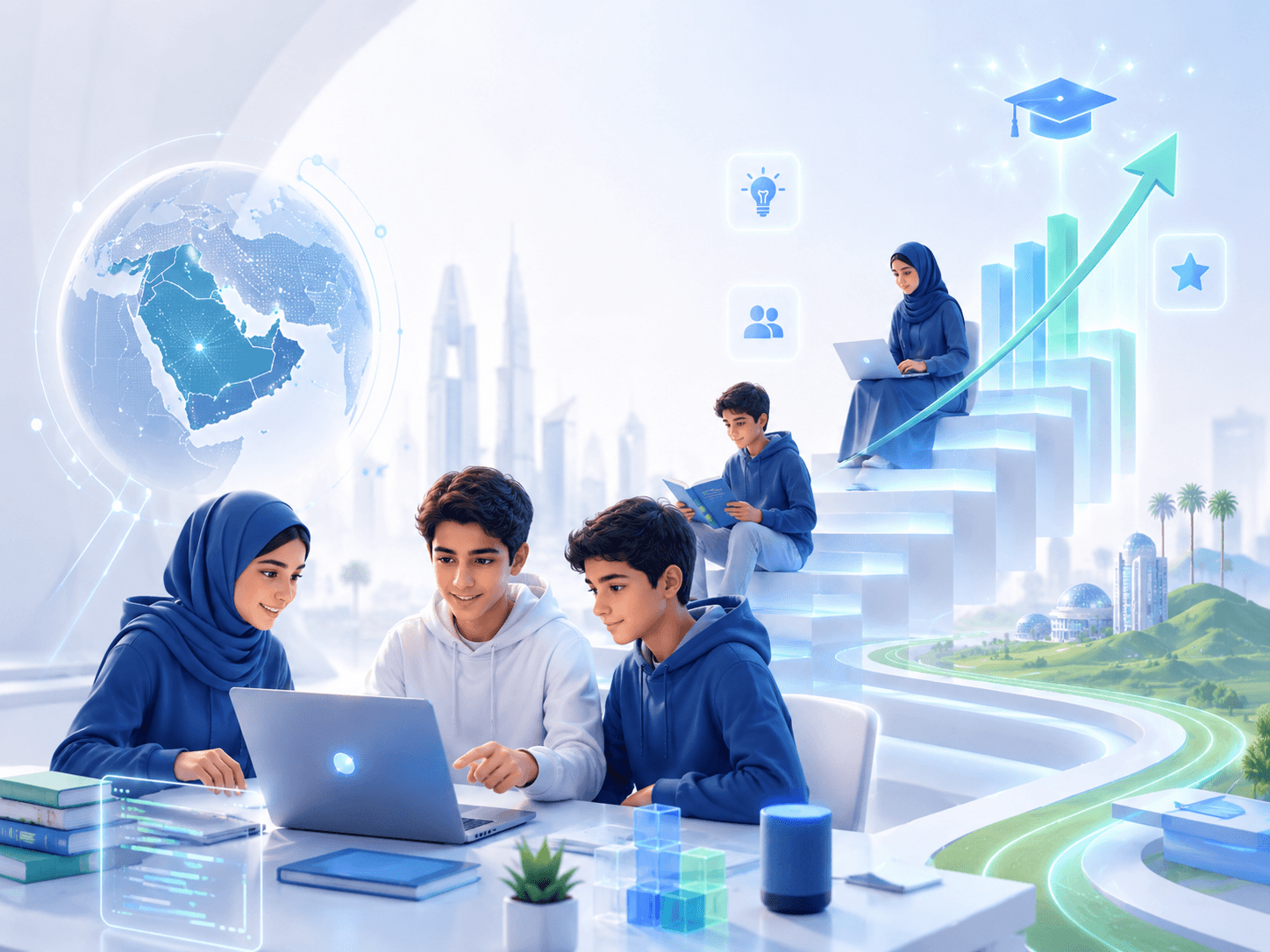 بناء جيل تقني وطني وفق رؤية المملكة